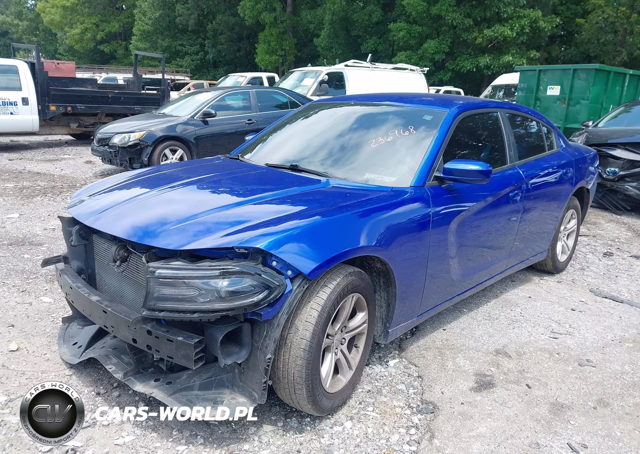 2018 Dodge Charger Sxt Rwd VIN:2C3CDXBG1JH236968 - 2