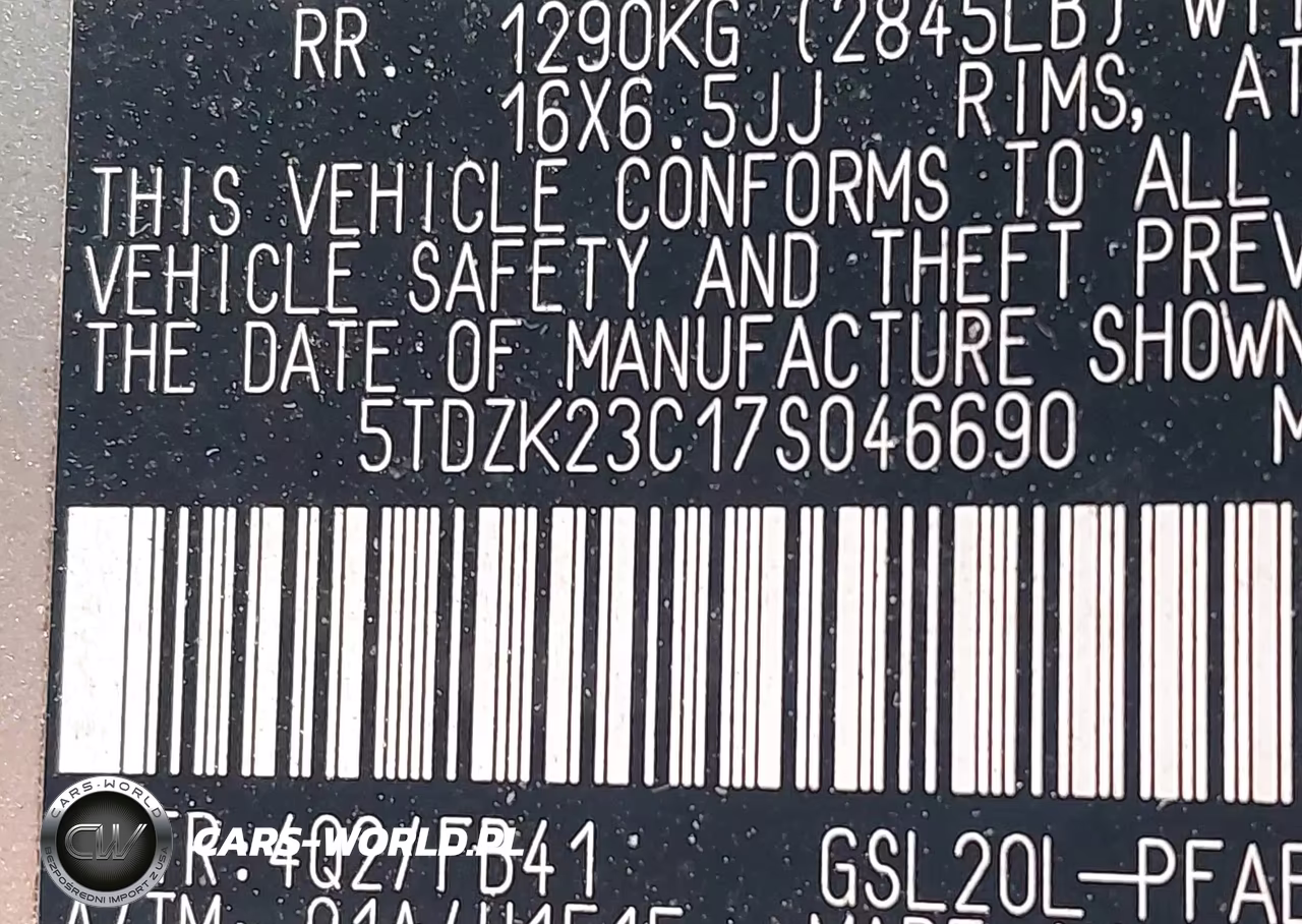 2007 Toyota Sienna Ce VIN:5TDZK23C17S046690 - 9
