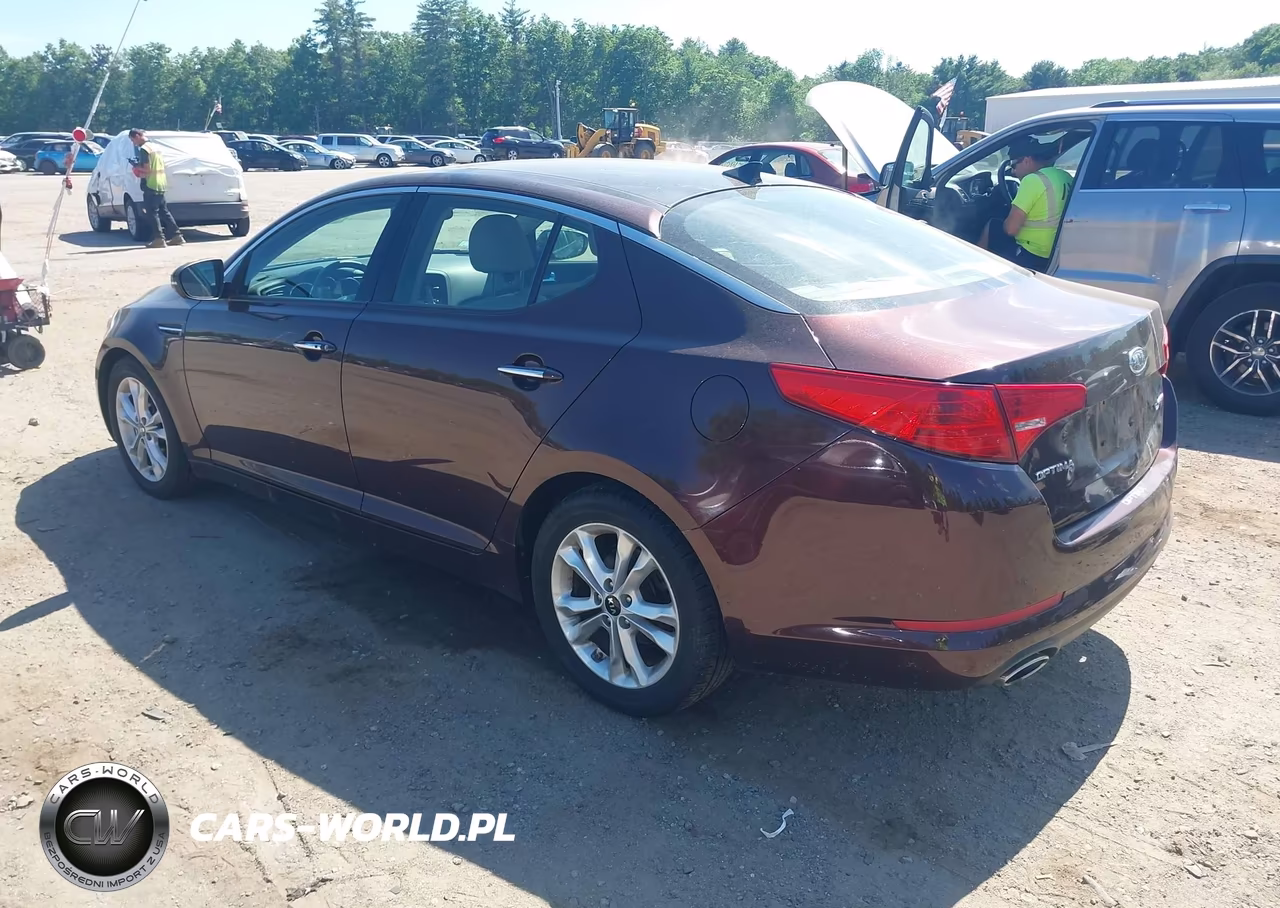 2011 Kia Optima Ex VIN:KNAGN4A73B5116153 - 3