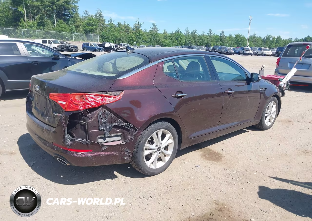 2011 Kia Optima Ex VIN:KNAGN4A73B5116153 - 4