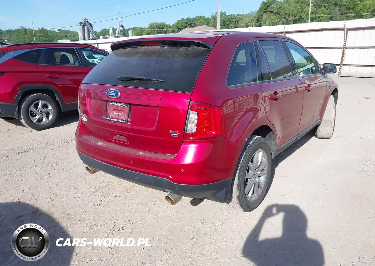 2014 Ford Edge Sel VIN:2FMDK4JC0EBB13072 - 4