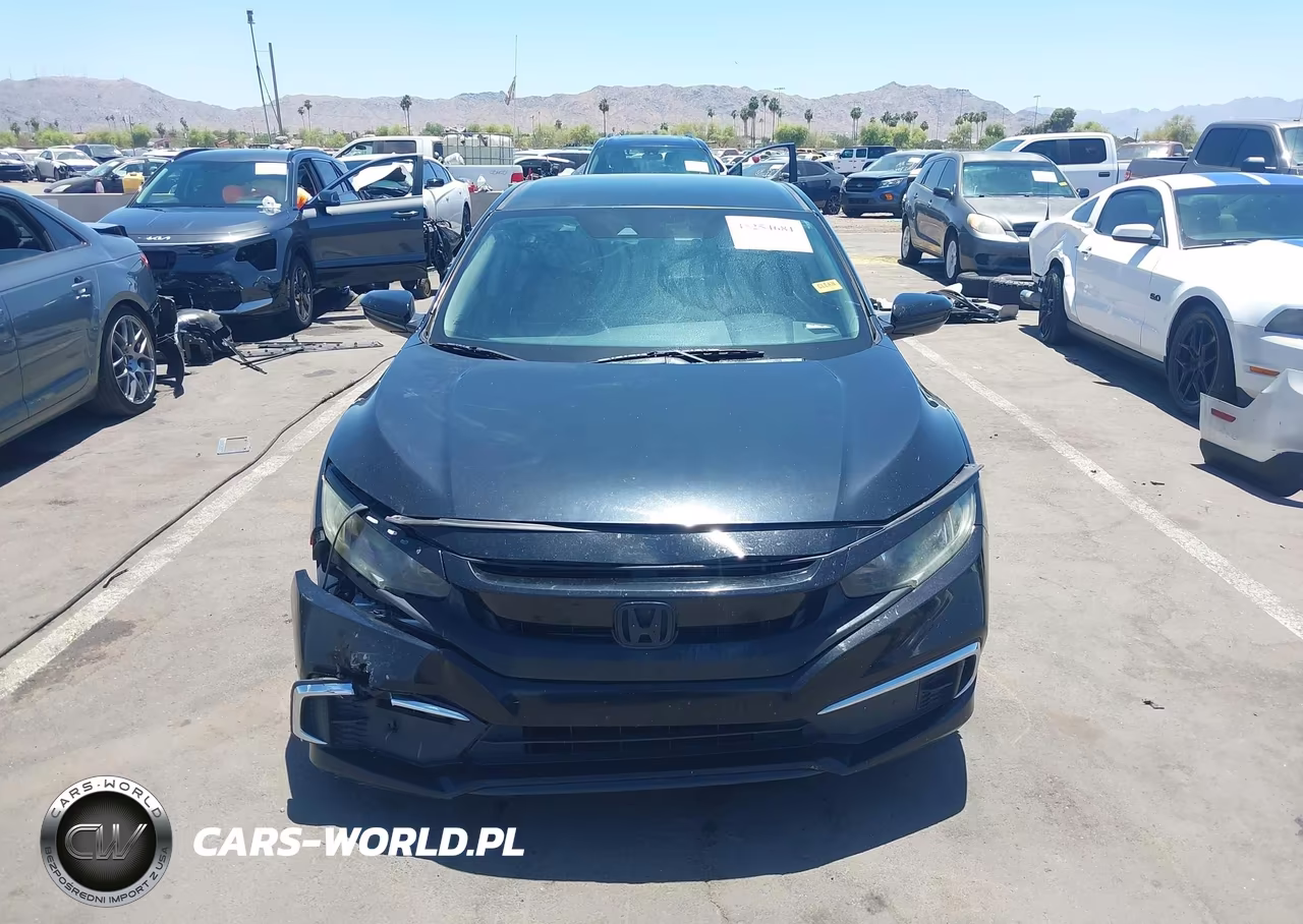 2019 Honda Civic Lx VIN:19XFC2F66KE042885 - 12