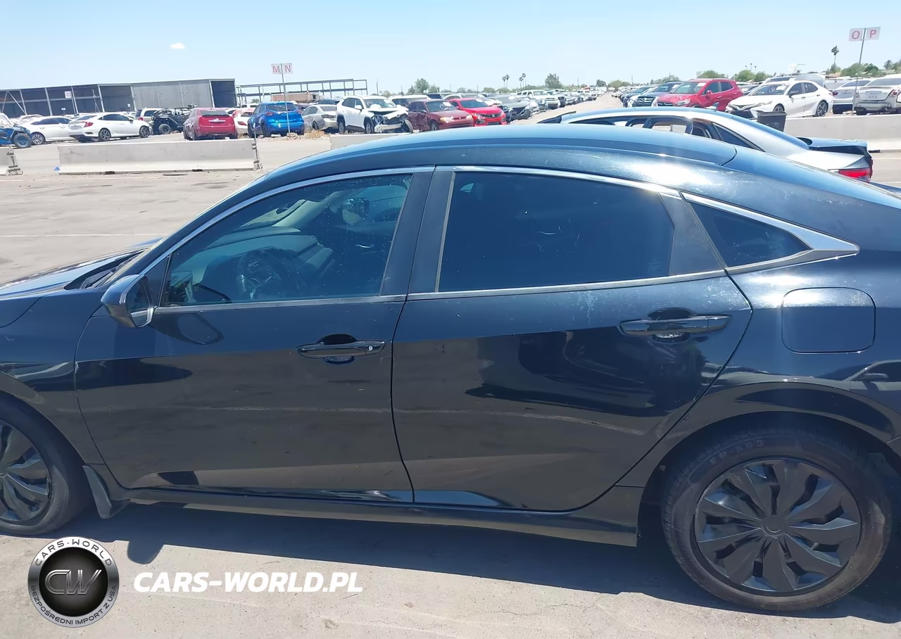 2019 Honda Civic Lx VIN:19XFC2F66KE042885 - 14