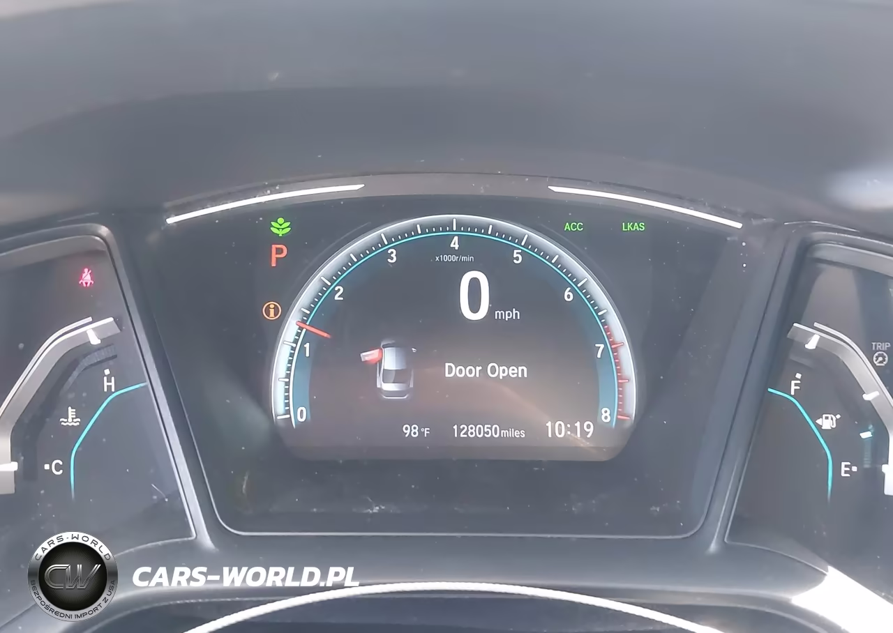 2019 Honda Civic Lx VIN:19XFC2F66KE042885 - 7