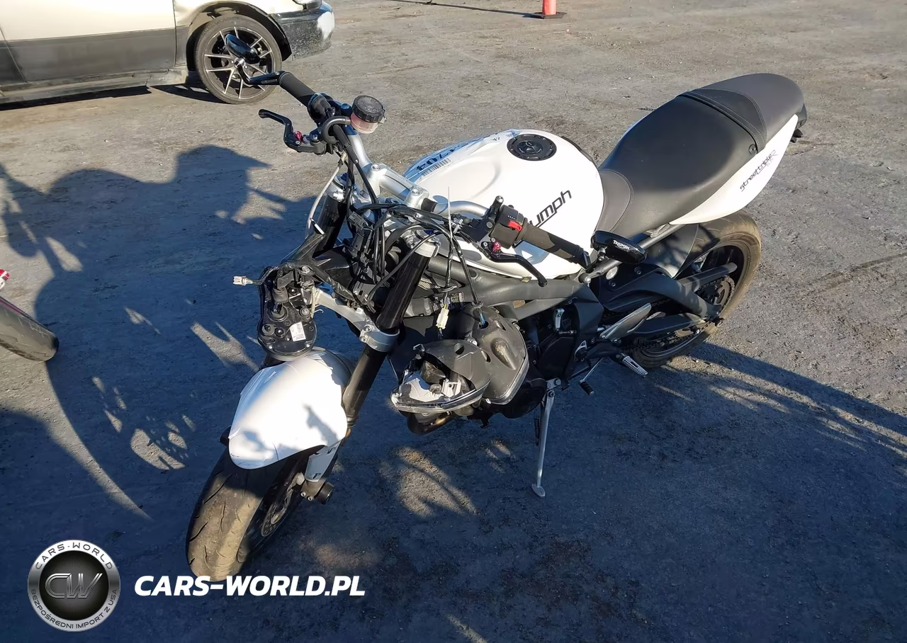 2012 Triumph Motorcycle Street Triple R VIN:SMTD02NEXCT545368 - 2