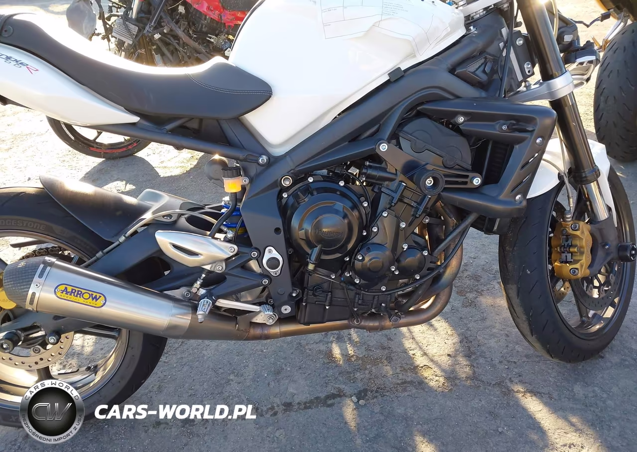 2012 Triumph Motorcycle Street Triple R VIN:SMTD02NEXCT545368 - 8