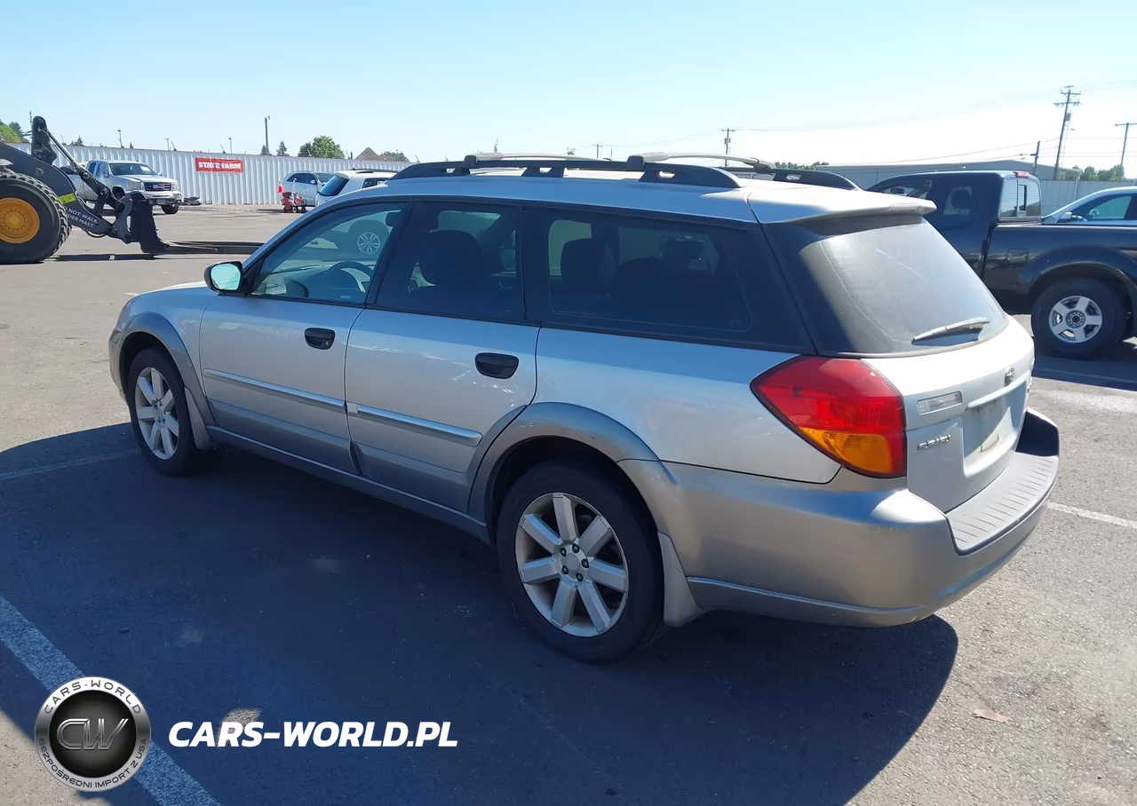 2007 Subaru Outback 2.5I VIN:4S4BP61C076329056 - 3