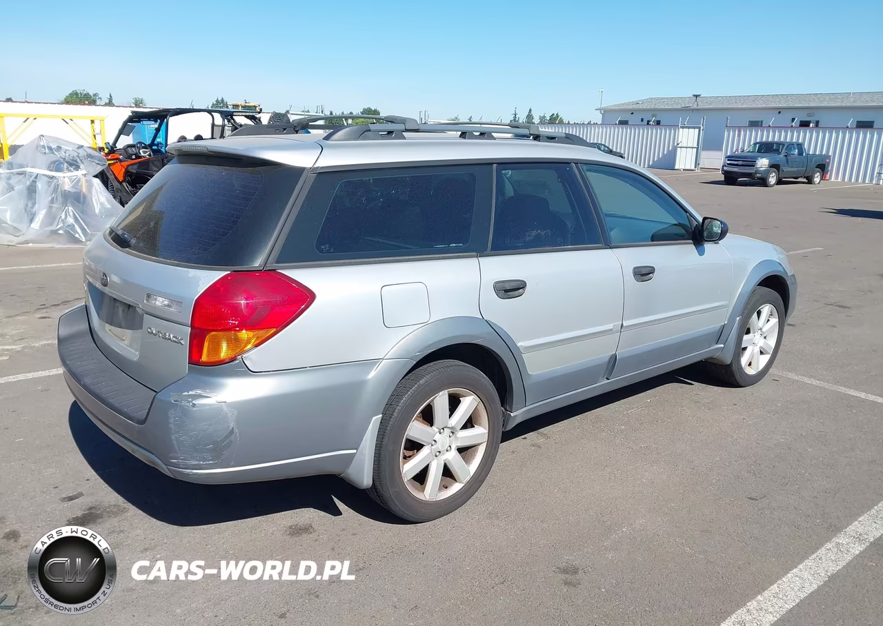 2007 Subaru Outback 2.5I VIN:4S4BP61C076329056 - 4