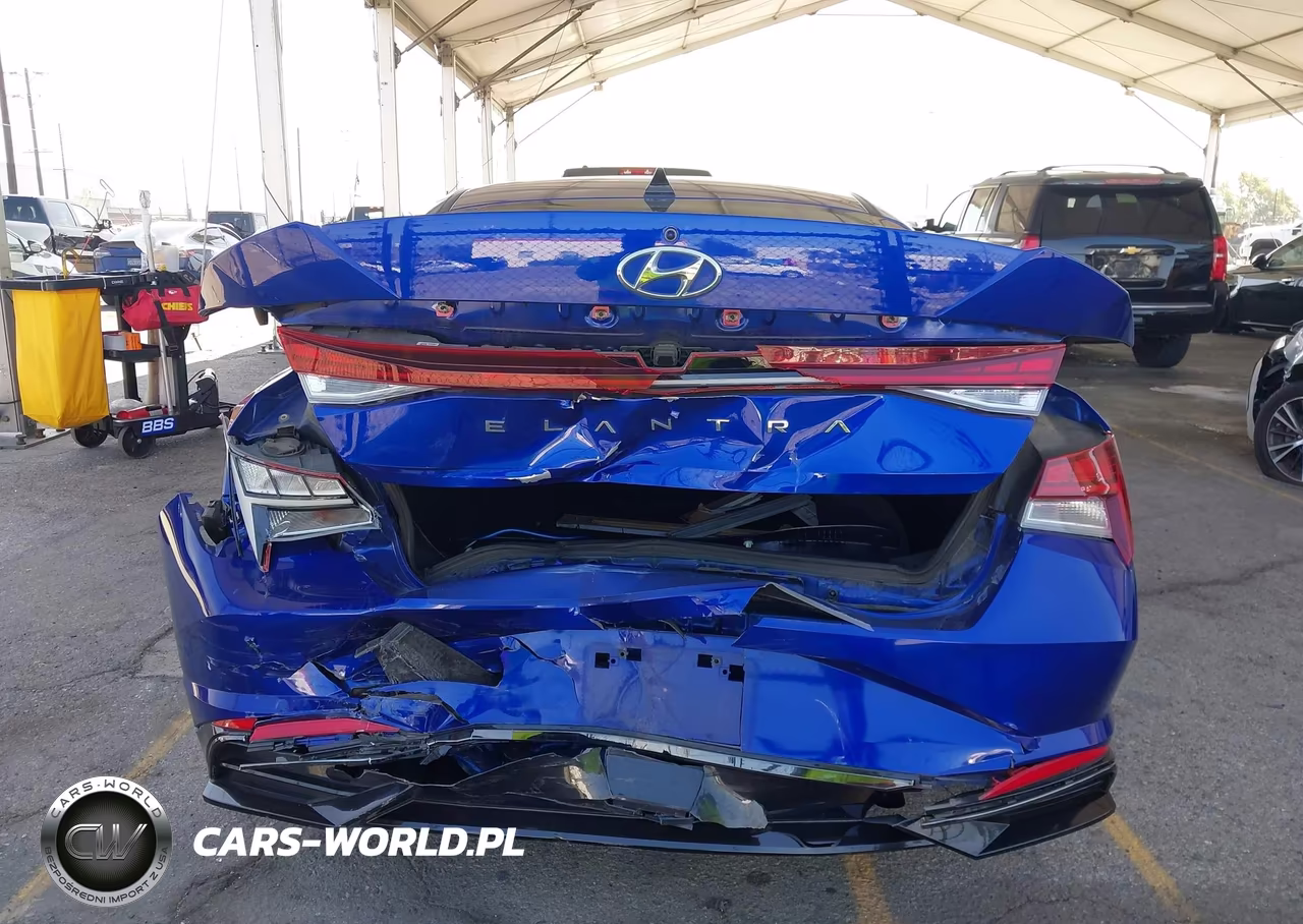 2022 Hyundai Elantra Sel VIN:KMHLN4AG5NU330648 - 16