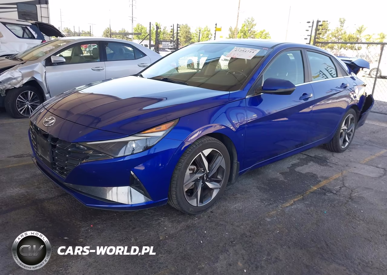 2022 Hyundai Elantra Sel VIN:KMHLN4AG5NU330648 - 2
