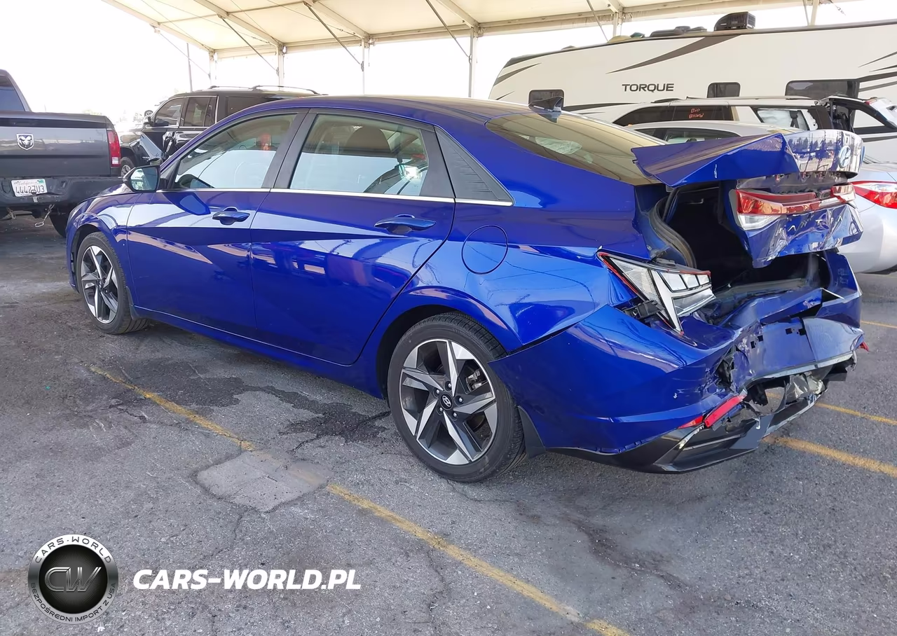 2022 Hyundai Elantra Sel VIN:KMHLN4AG5NU330648 - 3