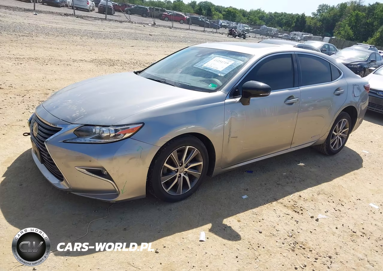 2018 Lexus Es 300H VIN:JTHBW1GG2J2173815 - 2