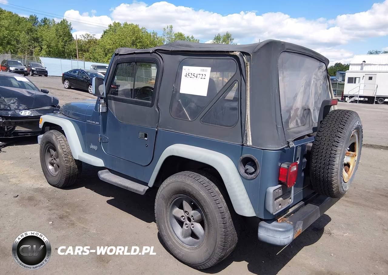 1999 Jeep Wrangler Se VIN:1J4FY29P0XP476937 - 3