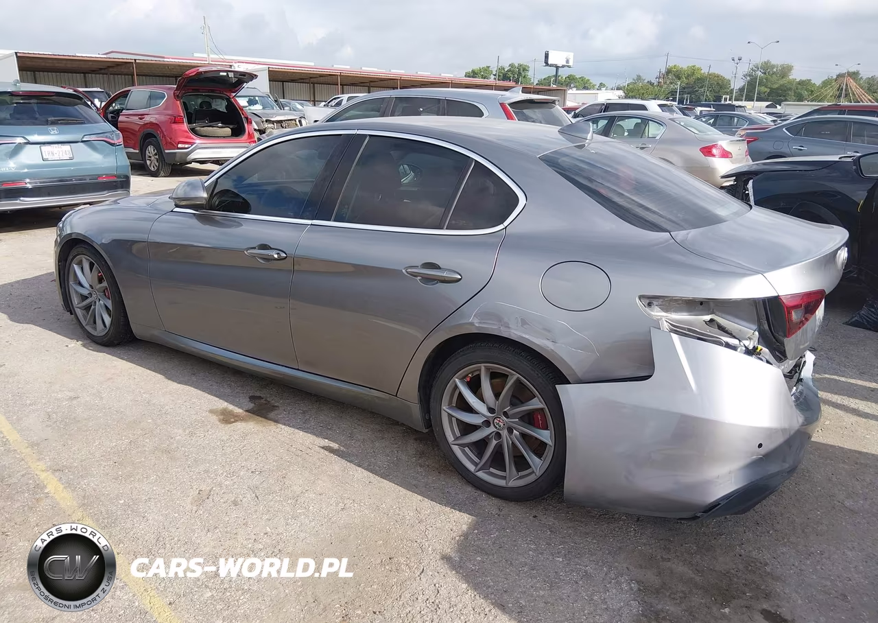 2018 Alfa Romeo Giulia Rwd VIN:ZARFAEBNXJ7568025 - 3