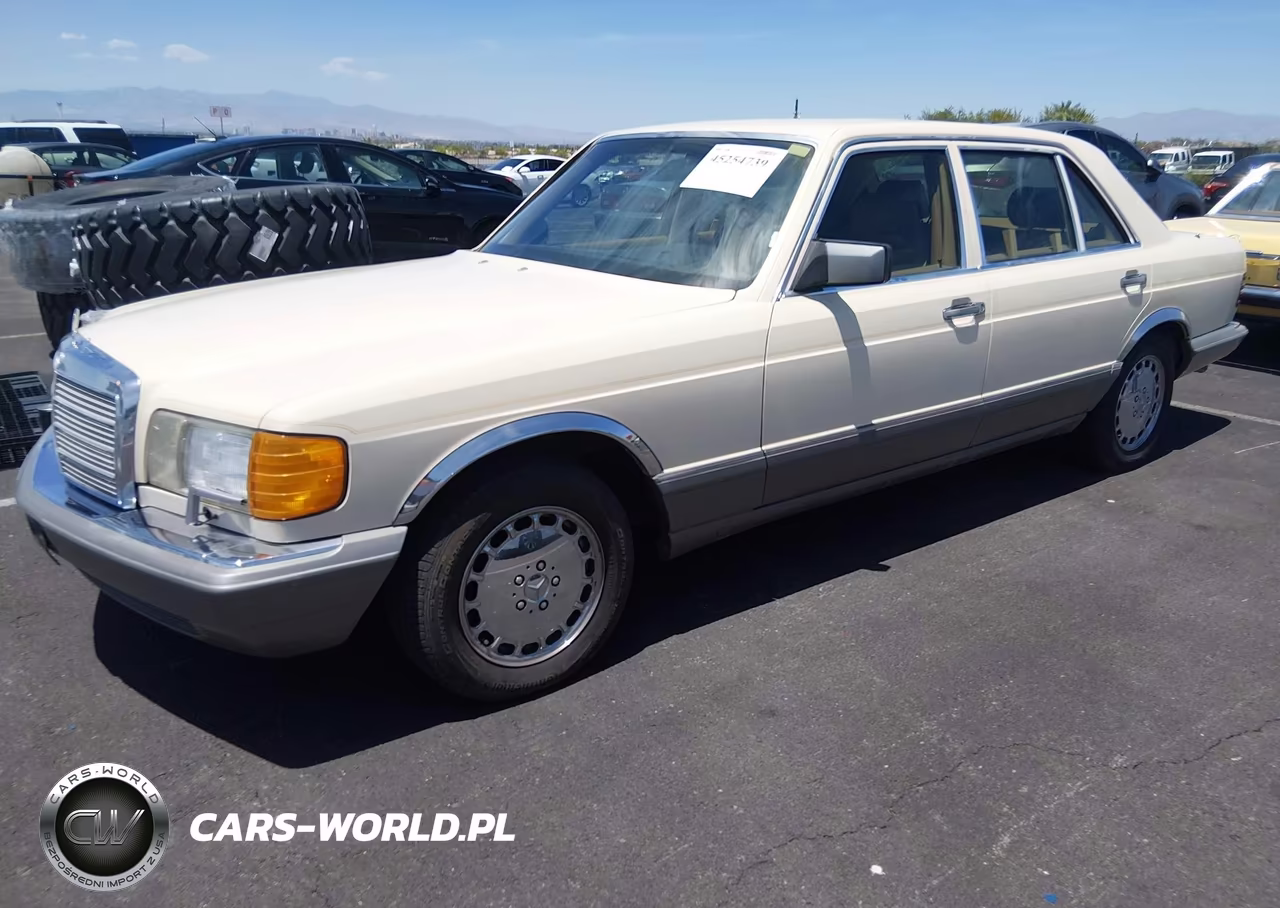 1986 Mercedes-Benz 420 Sel VIN:WDBCA35D0GA226890 - 2