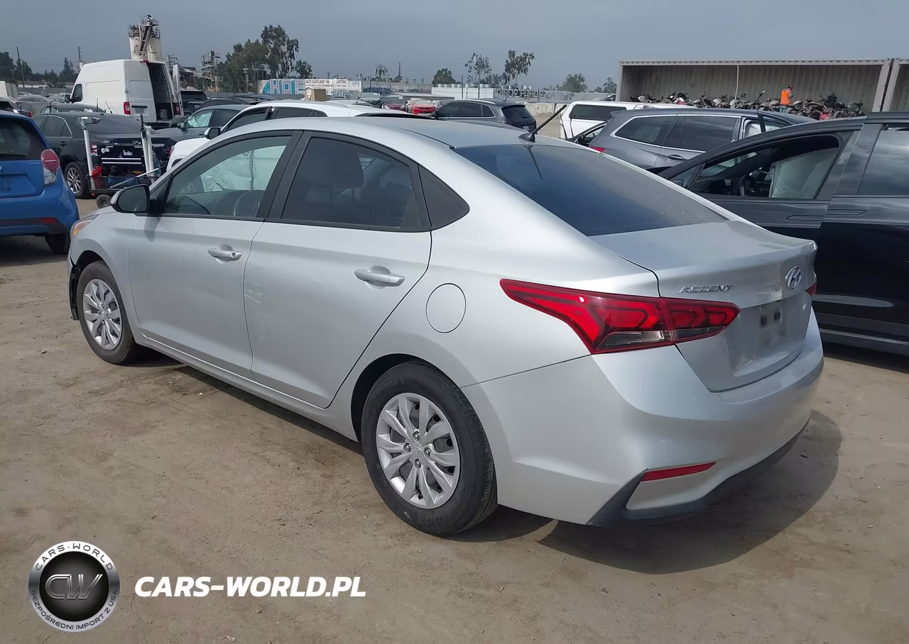2019 Hyundai Accent Se VIN:3KPC24A36KE081877 - 3