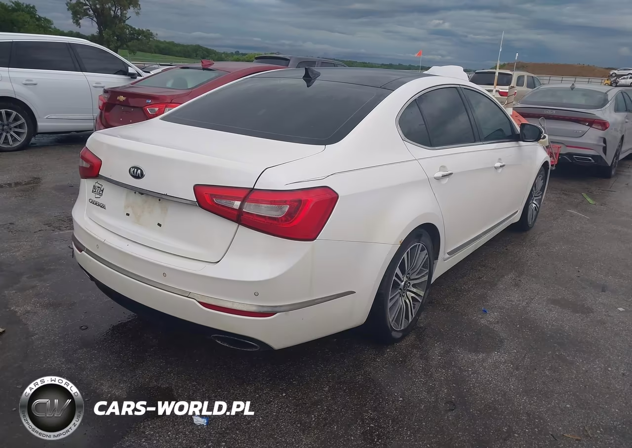 2014 Kia Cadenza Premium VIN:KNALN4D7XE5135099 - 4