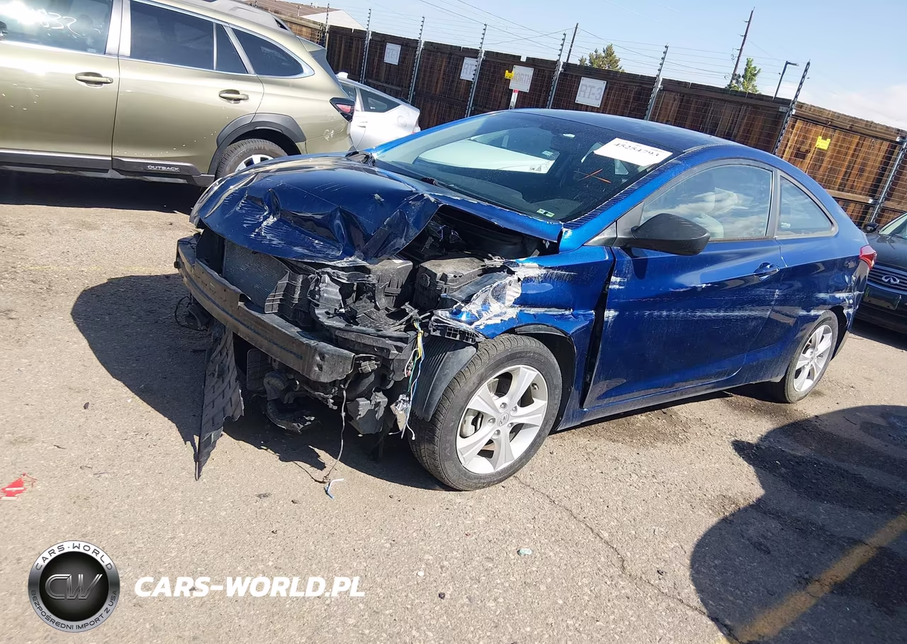 2013 Hyundai Elantra Gs VIN:KMHDH6AE7DU001048 - 2
