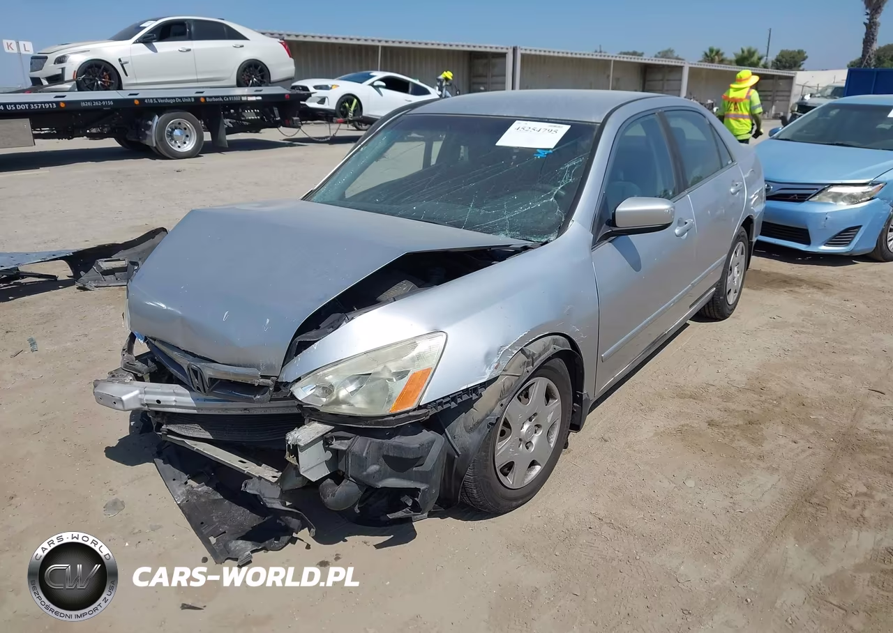 2006 Honda Accord 2.4 Lx VIN:1HGCM56486A077180 - 2
