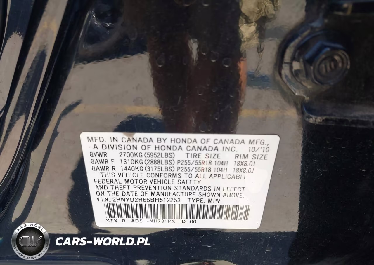 2011 Acura Mdx Technology Package VIN:2HNYD2H66BH512253 - 9