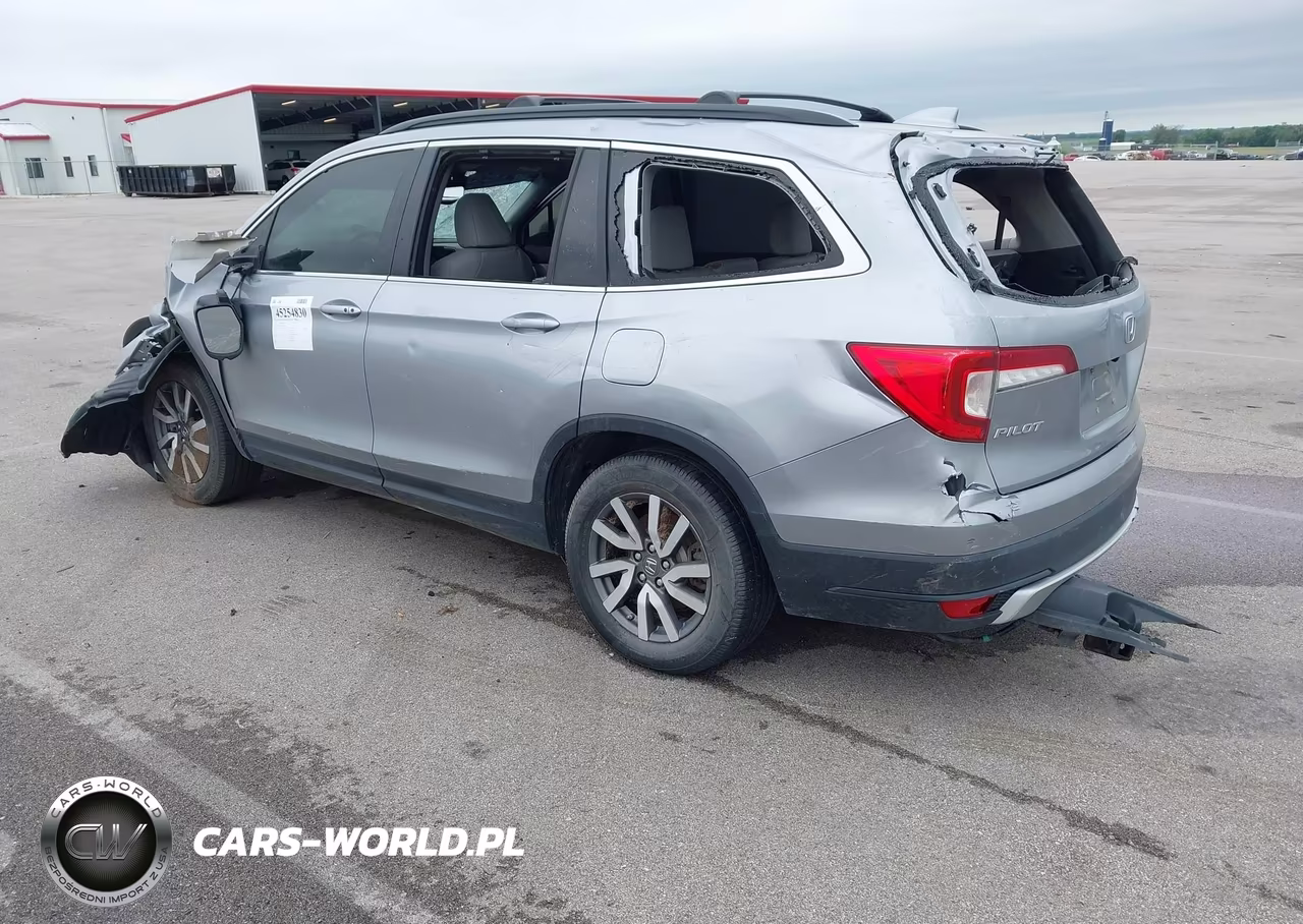 2020 Honda Pilot Awd Ex-L VIN:5FNYF6H56LB044935 - 3