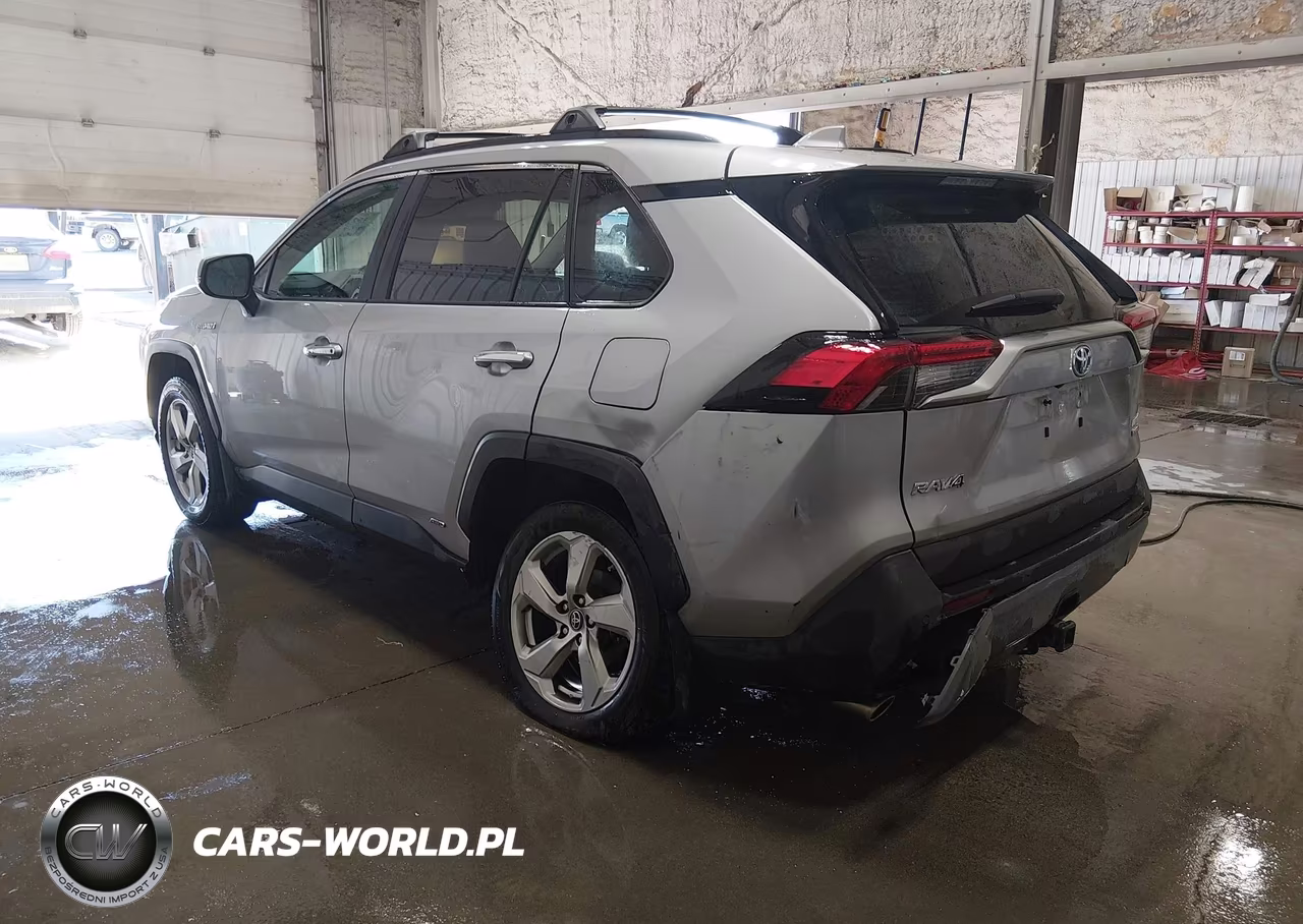2019 Toyota Rav4 Hybrid Limited VIN:2T3DWRFV4KW041057 - 3