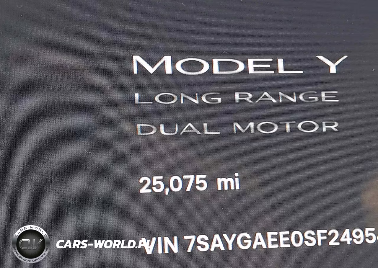 2025 Tesla Model Y Long Range Dual Motor All-Wheel Drive VIN:7SAYGAEE0SF249544 - 14