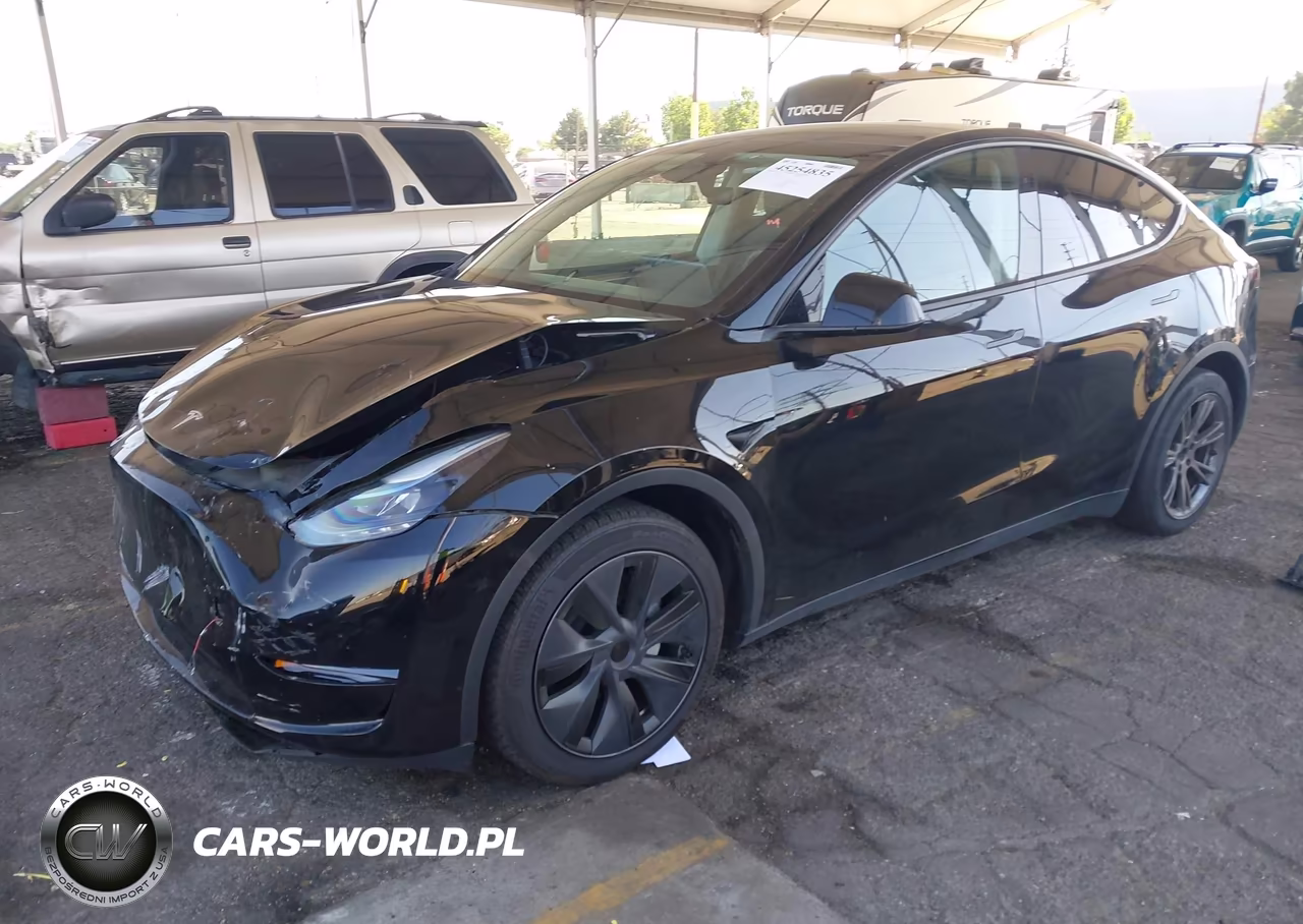 2025 Tesla Model Y Long Range Dual Motor All-Wheel Drive VIN:7SAYGAEE0SF249544 - 2