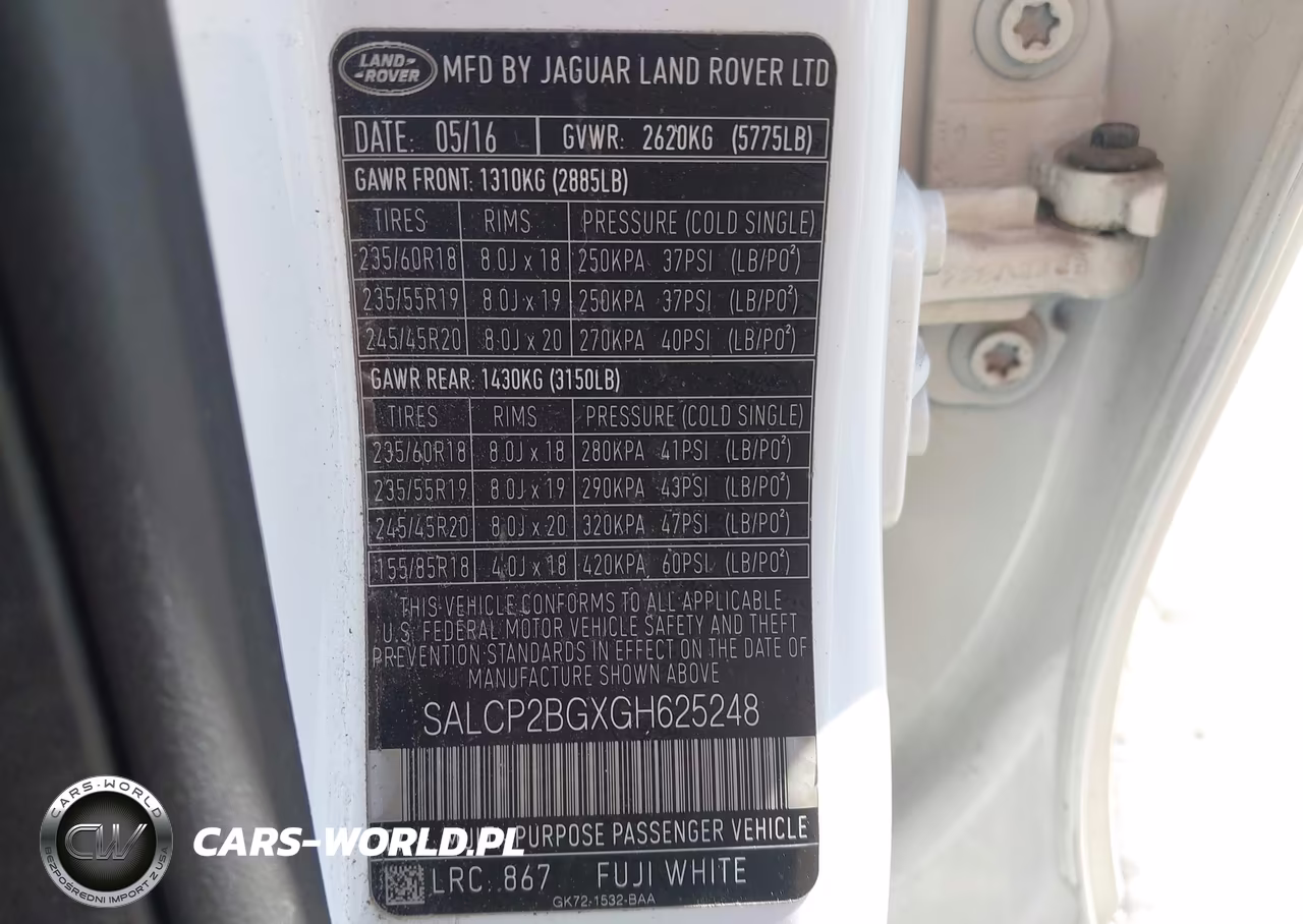 2016 Land Rover Discovery Sport Se VIN:SALCP2BGXGH625248 - 9