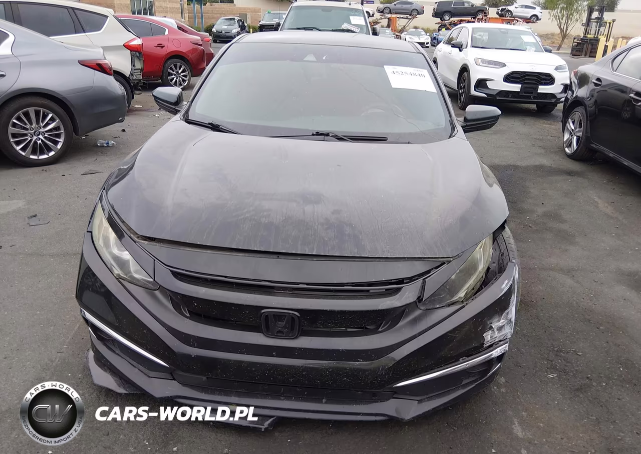2019 Honda Civic Lx VIN:2HGFC4B60KH301927 - 12