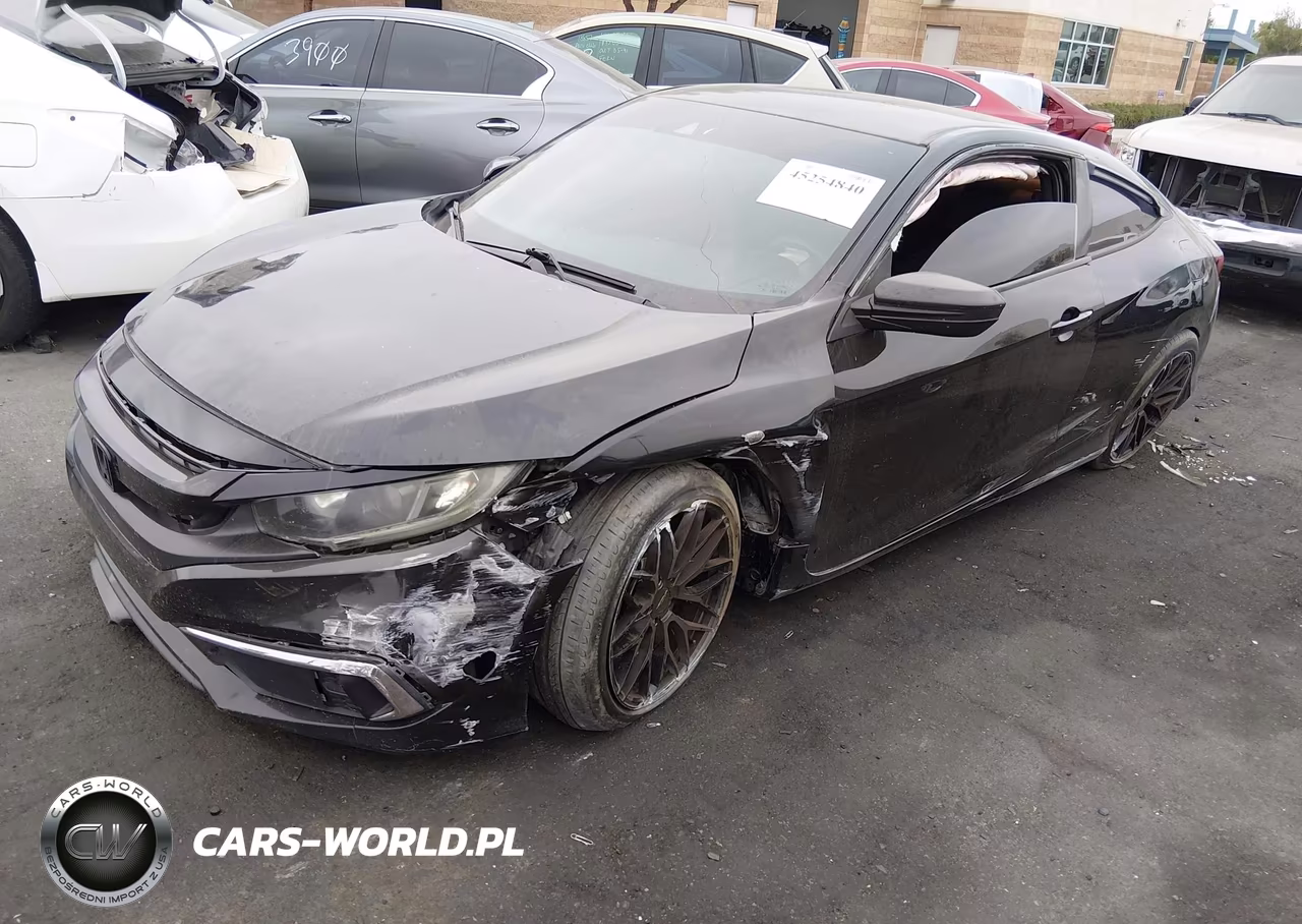 2019 Honda Civic Lx VIN:2HGFC4B60KH301927 - 2