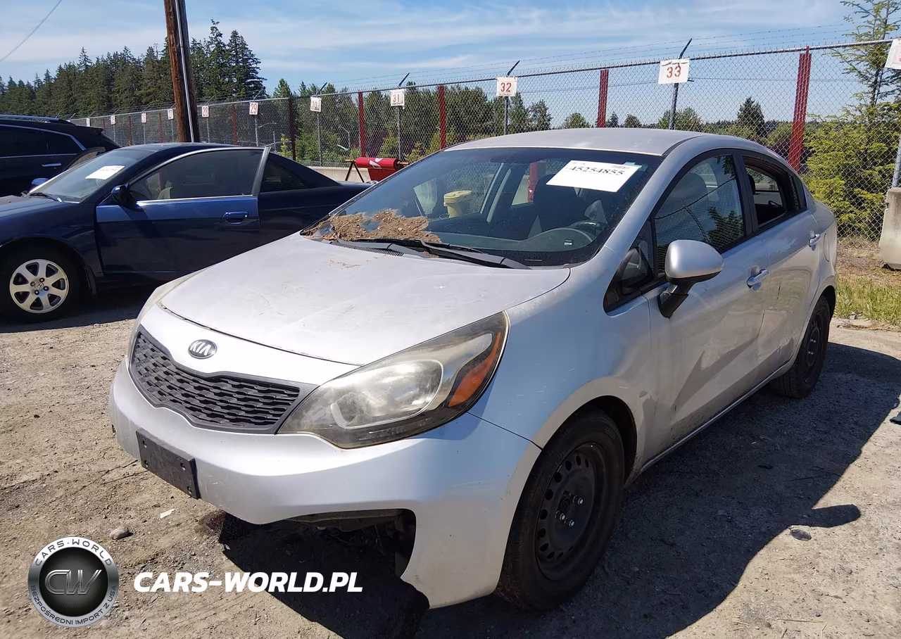 2014 Kia Rio Lx VIN:KNADM4A32E6361091 - 12