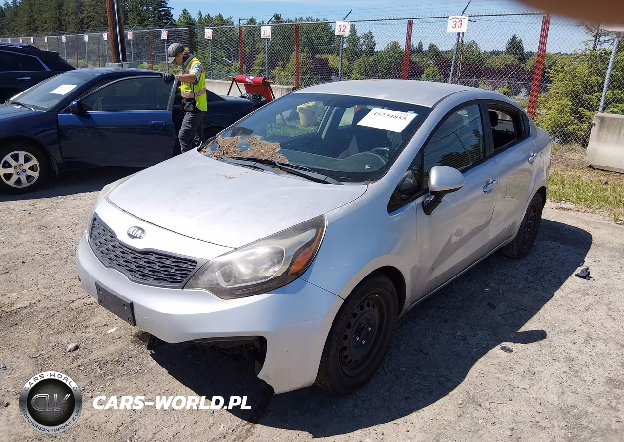 2014 Kia Rio Lx VIN:KNADM4A32E6361091 - 2