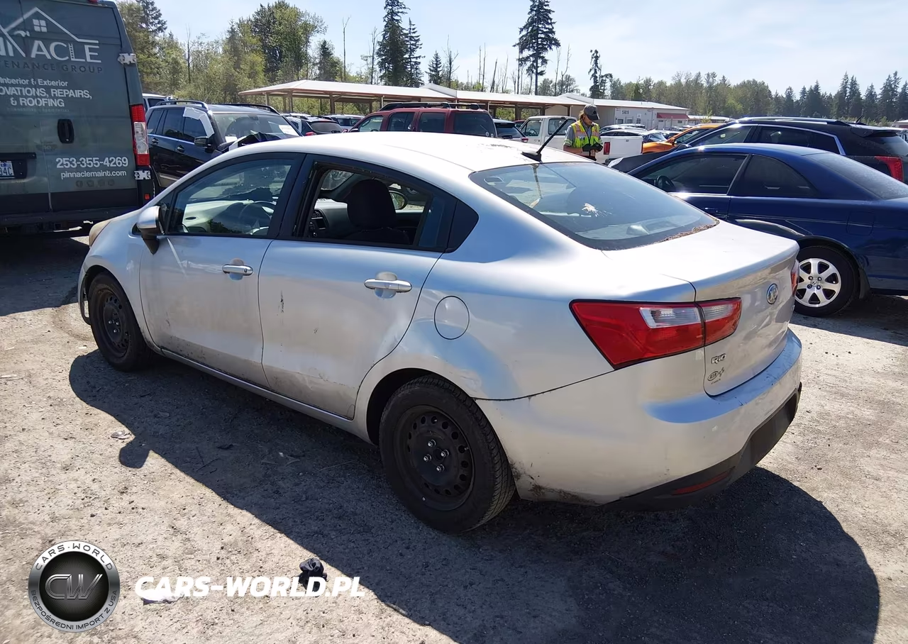 2014 Kia Rio Lx VIN:KNADM4A32E6361091 - 3