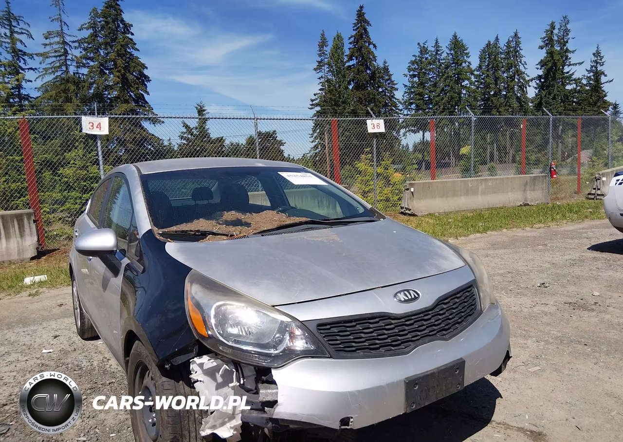 2014 Kia Rio Lx VIN:KNADM4A32E6361091 - 6