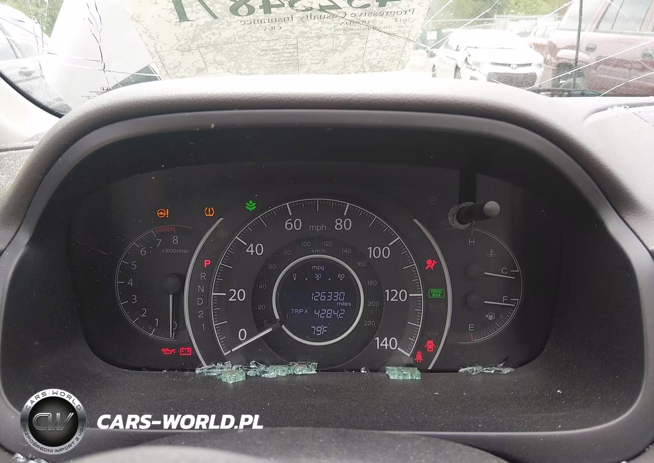 2014 Honda Cr-V Ex VIN:2HKRM4H54EH630374 - 7