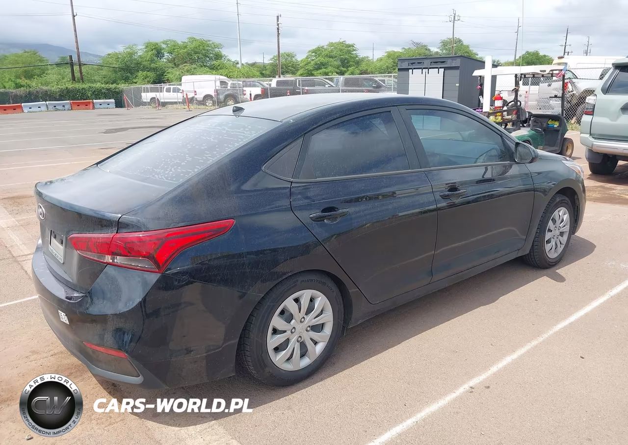 2022 Hyundai Accent Se VIN:3KPC24A69NE159096 - 4