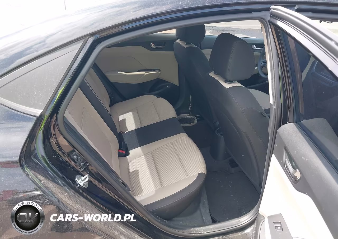 2022 Hyundai Accent Se VIN:3KPC24A69NE159096 - 8