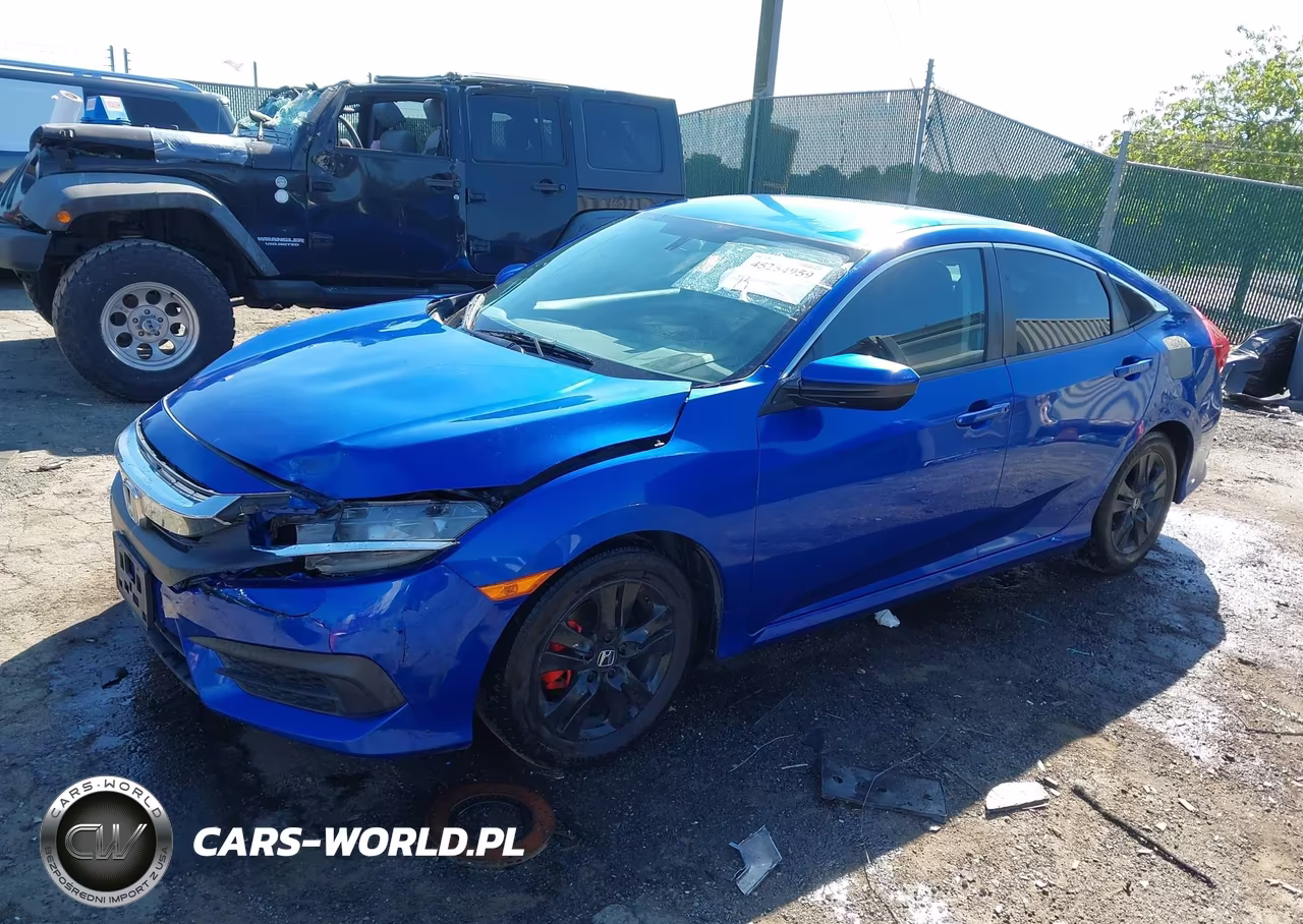 2017 Honda Civic Lx VIN:2HGFC2F54HH553663 - 2