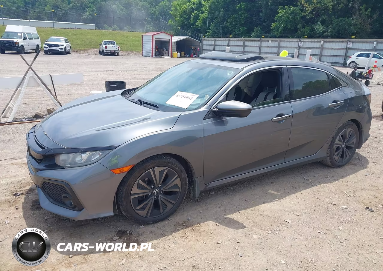 2017 Honda Civic Ex VIN:SHHFK7H53HU232441 - 2