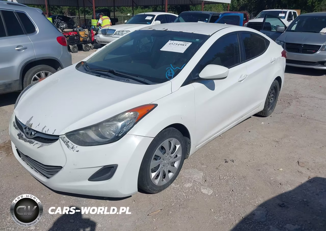 2013 Hyundai Elantra Gls VIN:5NPDH4AE9DH189767 - 2