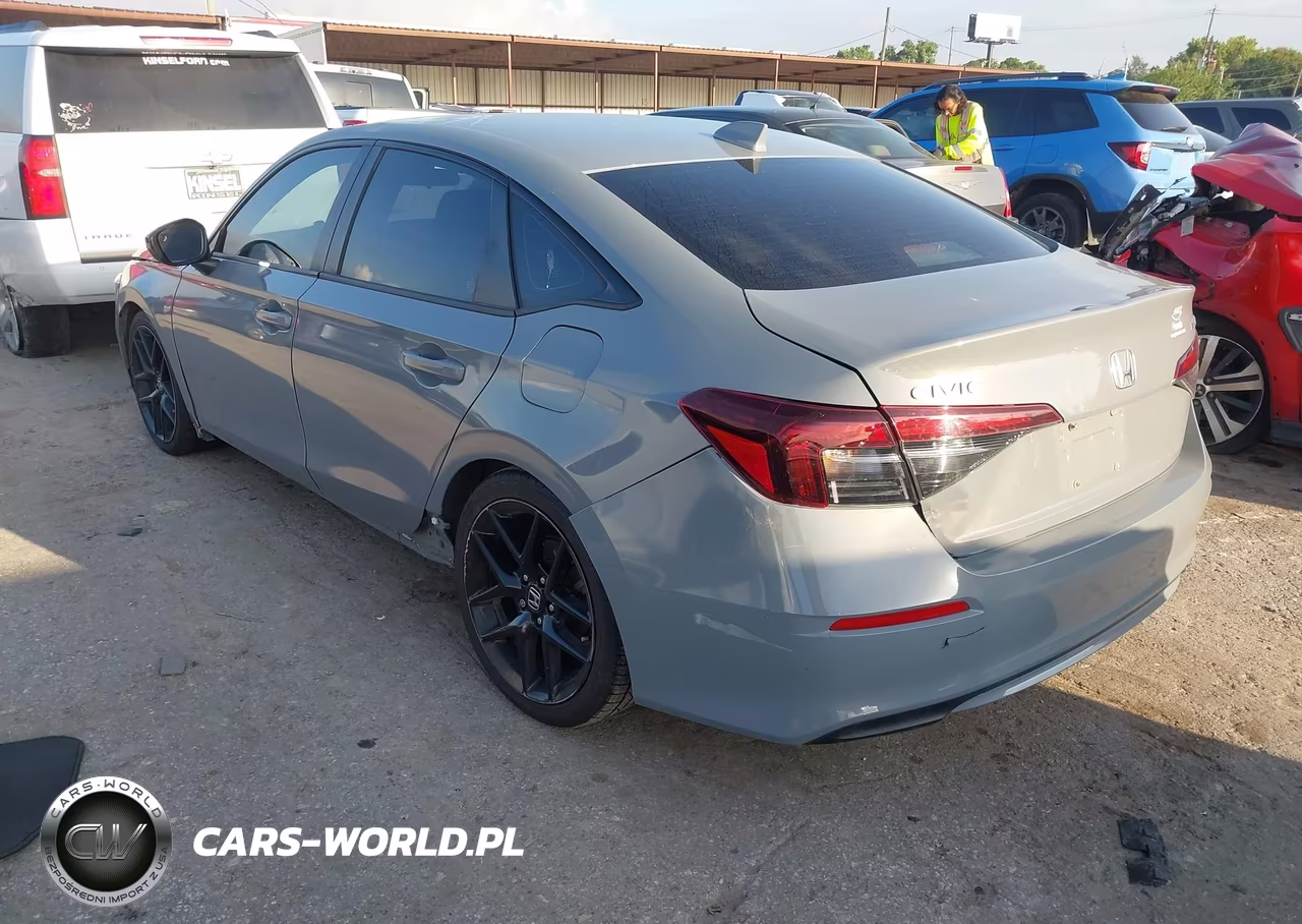 2025 Honda Civic Sport VIN:2HGFE2F53SH531316 - 3