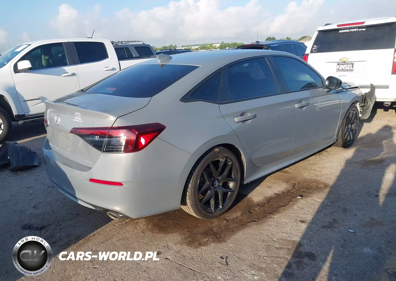 2025 Honda Civic Sport VIN:2HGFE2F53SH531316 - 4