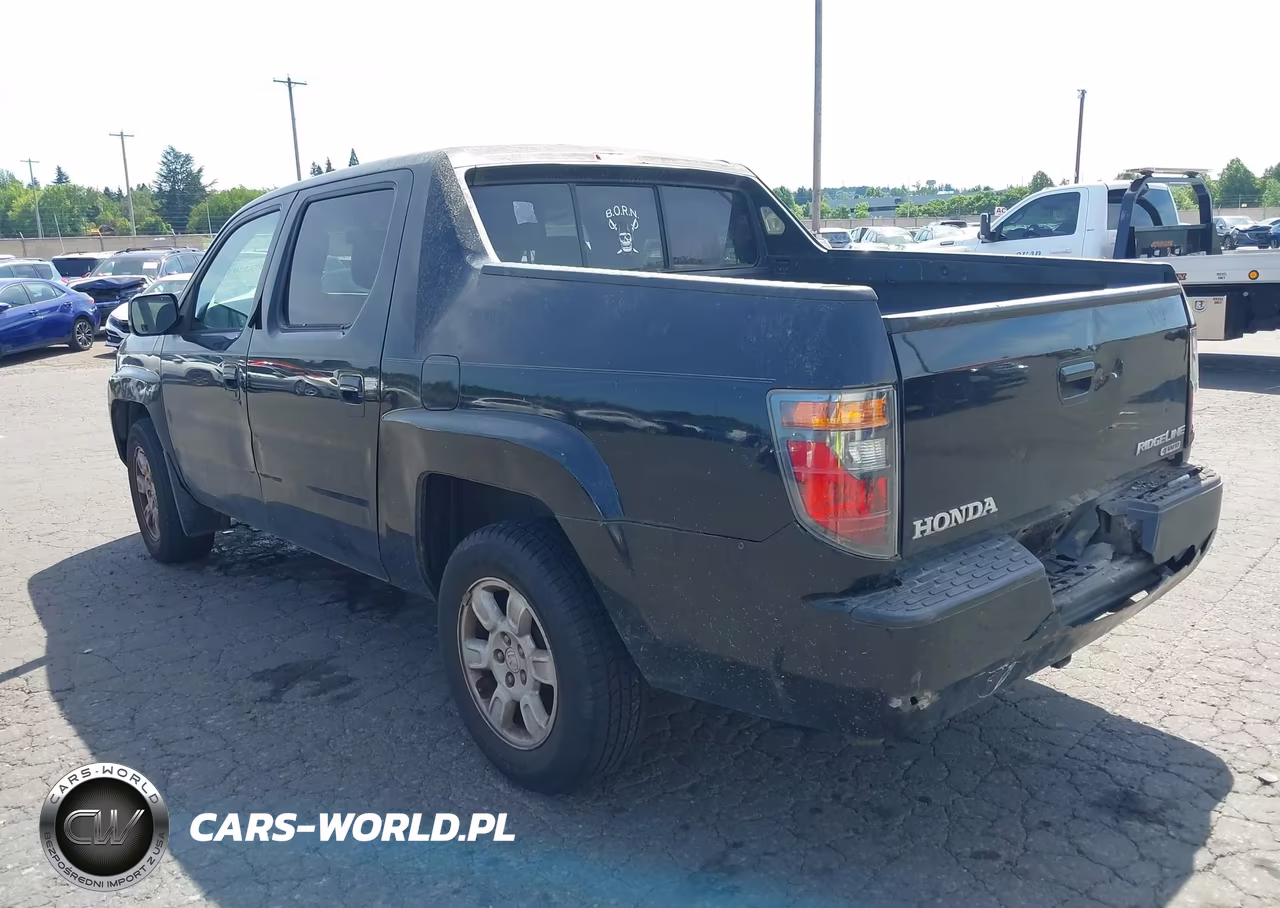 2006 Honda Ridgeline Rtl VIN:2HJYK16536H535524 - 3
