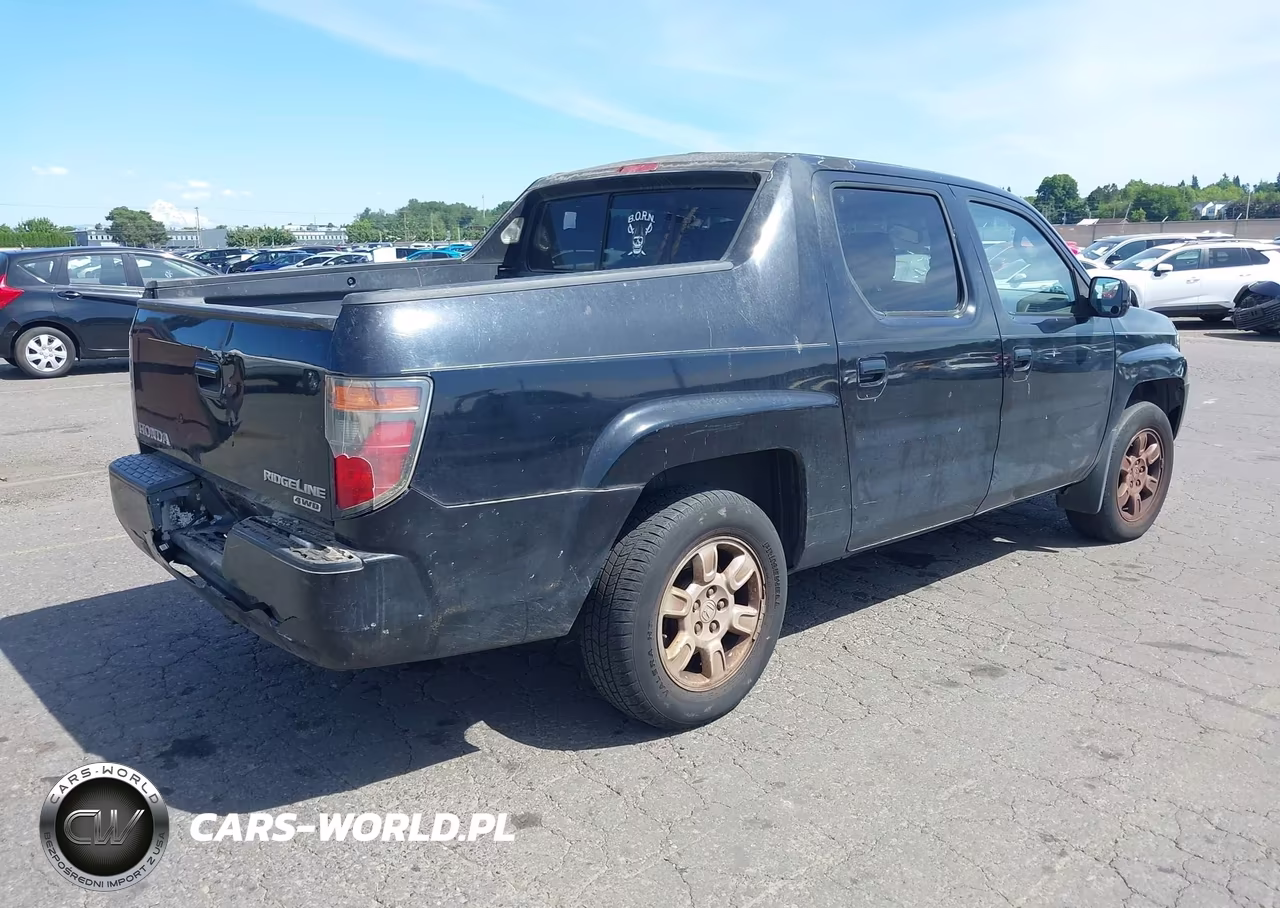 2006 Honda Ridgeline Rtl VIN:2HJYK16536H535524 - 4
