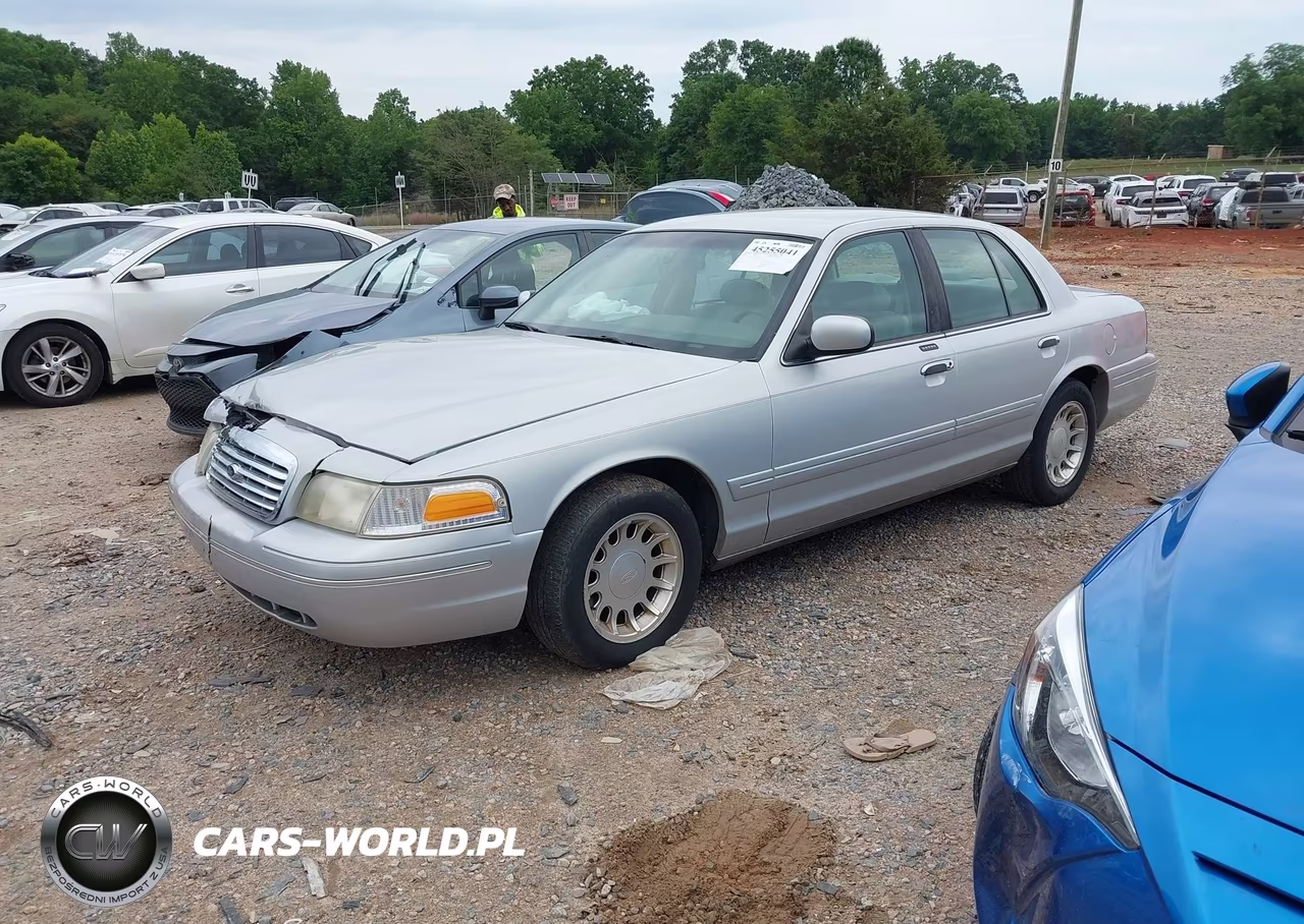 2000 Ford Crown Victoria Lx VIN:2FAFP74W1YX184185 - 2