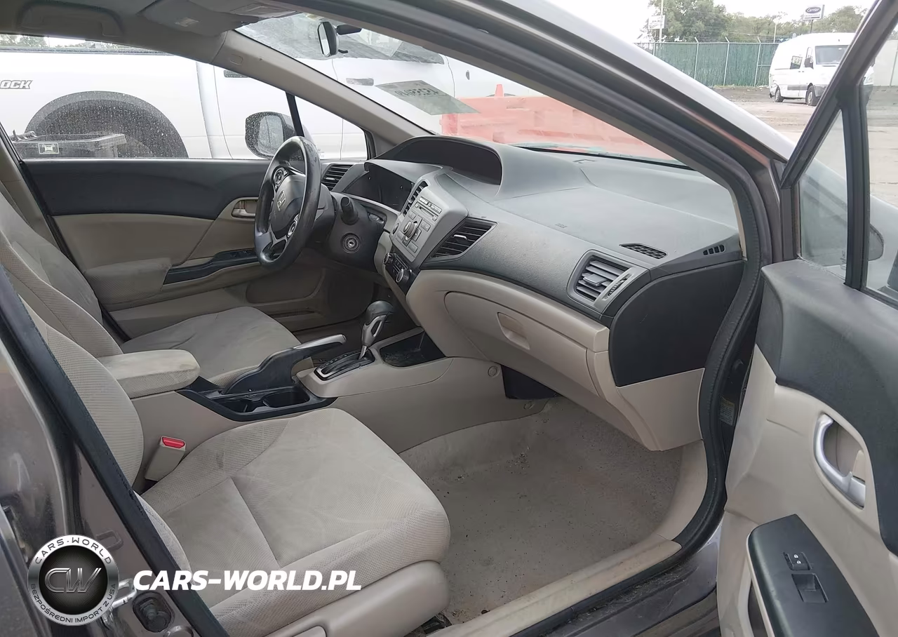 2012 Honda Civic Lx VIN:19XFB2F54CE337298 - 5