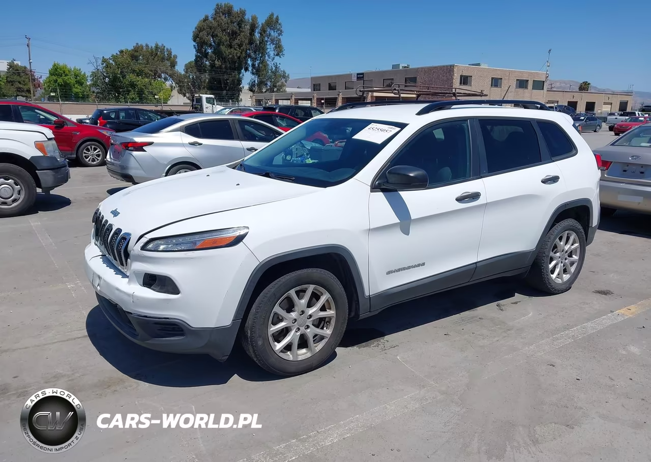 2017 Jeep Cherokee Sport Fwd VIN:1C4PJLAB2HW547860 - 2
