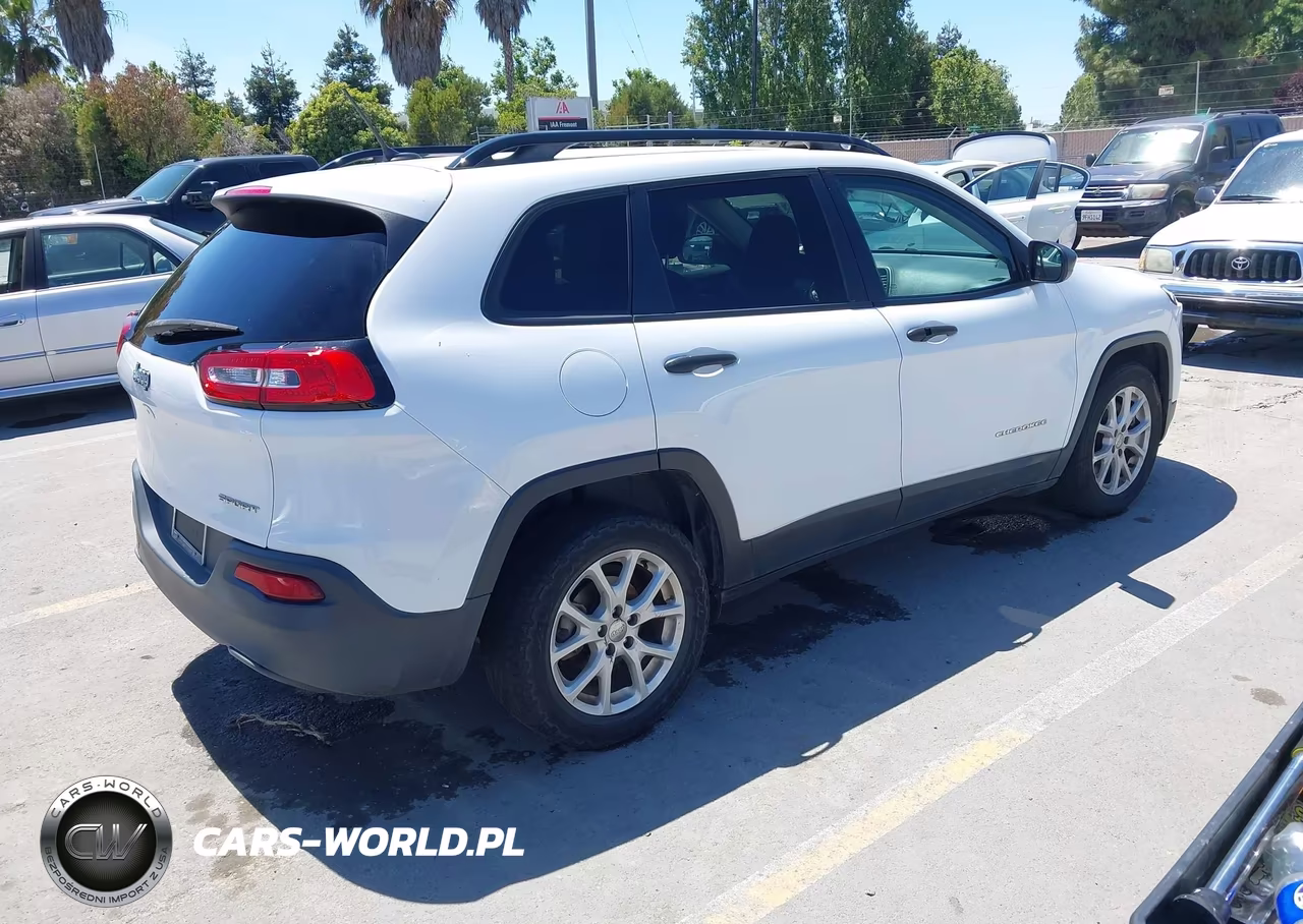 2017 Jeep Cherokee Sport Fwd VIN:1C4PJLAB2HW547860 - 4