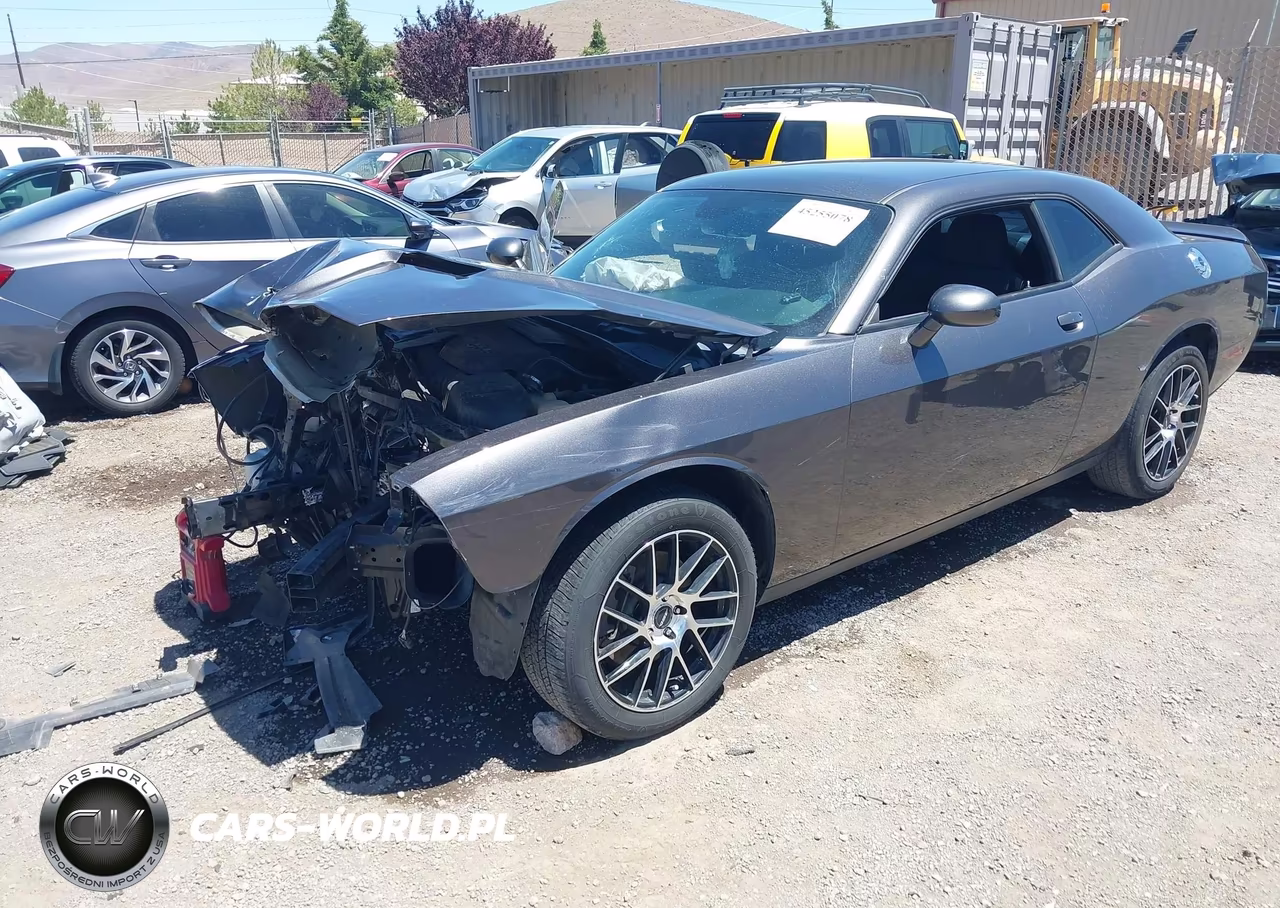 2019 Dodge Challenger Sxt Awd VIN:2C3CDZGG0KH656517 - 2